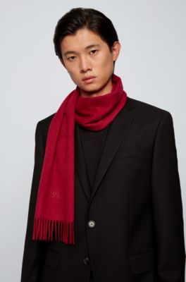hugo boss cashmere scarf
