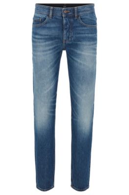 hugo boss tapered fit jeans