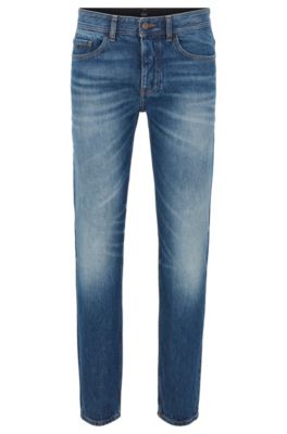 hugo boss tapered fit jeans