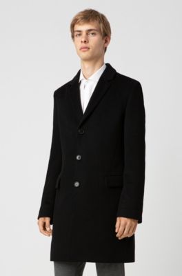 hugo boss cashmere coat
