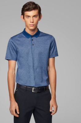 hugo boss slim fit mercerised