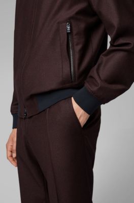 hugo boss jacket flannels