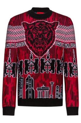 hugo boss bear jumper