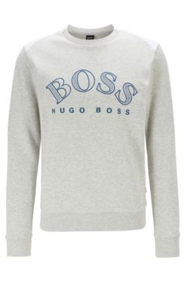hugo boss salbo sweatshirt grey