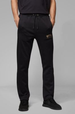 hugo boss black and gold joggers