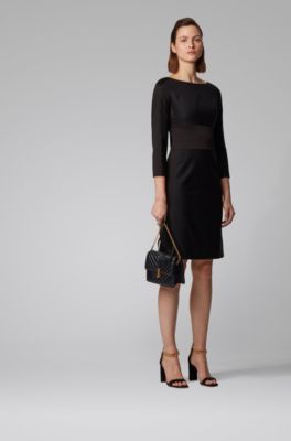 tuxedo inspired dress