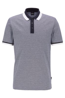 hugo boss slim fit mercerised