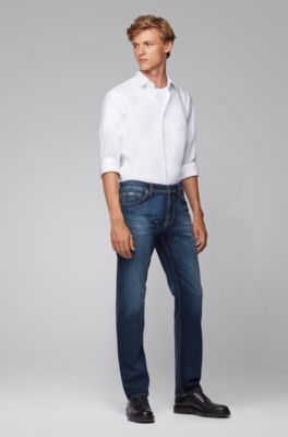 hugo boss denim dress