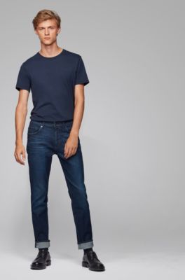 hugo boss tapered fit jeans