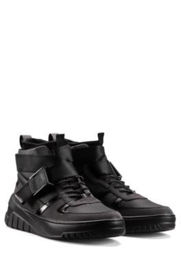 hugo boss hybrid trainers black