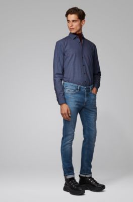 hugo boss denim dress