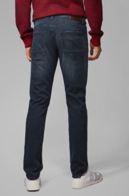 BOSS - Slim-fit jeans in lightweight 