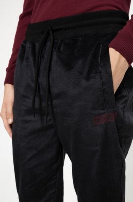 hugo boss joggers black