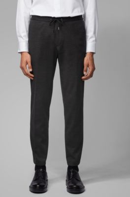 hugo boss drawstring pants