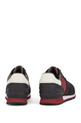 Running-inspired sneakers with bamboo-charcoal lining, Open Red