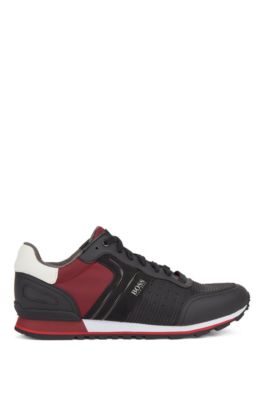 Running-inspired sneakers with bamboo-charcoal lining, Open Red