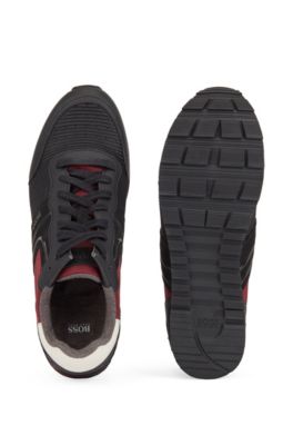 Running-inspired sneakers with bamboo-charcoal lining, Open Red