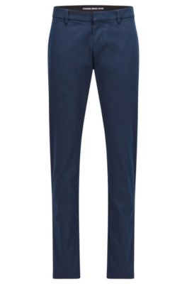 narrow fit pants
