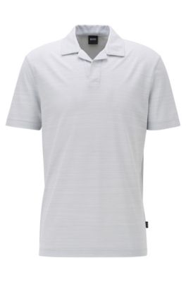 grey hugo boss polo