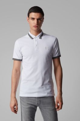 hugo boss slim fit polo