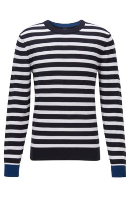 hugo boss striped sweater