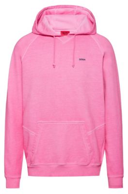 pink hugo boss hoodie