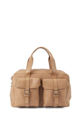 leather holdall