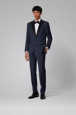 hugo boss fitted suit