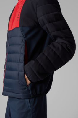 boss puffer coat