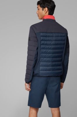 boss puffer jacket mens