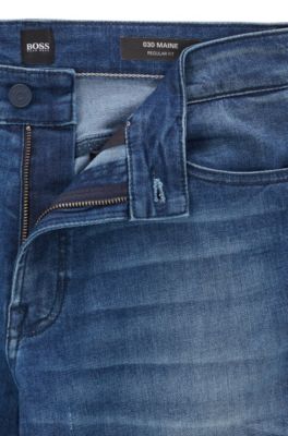 hugo boss jeans dark blue