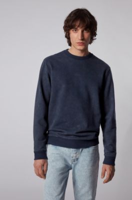 hugo boss french terry sweatshirt