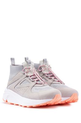 hugo boss trainers white sale