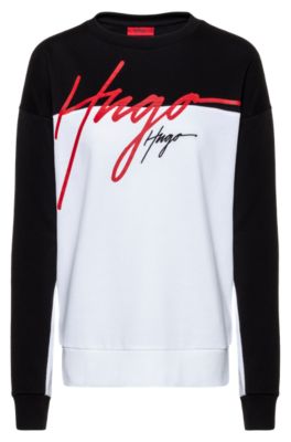 hugo boss logo sweatshirt