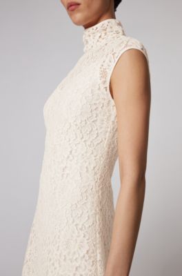 hugo boss dress white