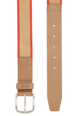 mens designer belts hugo boss