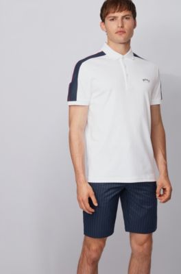 slim fit polo shirts