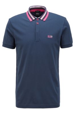 hugo boss collar shirt