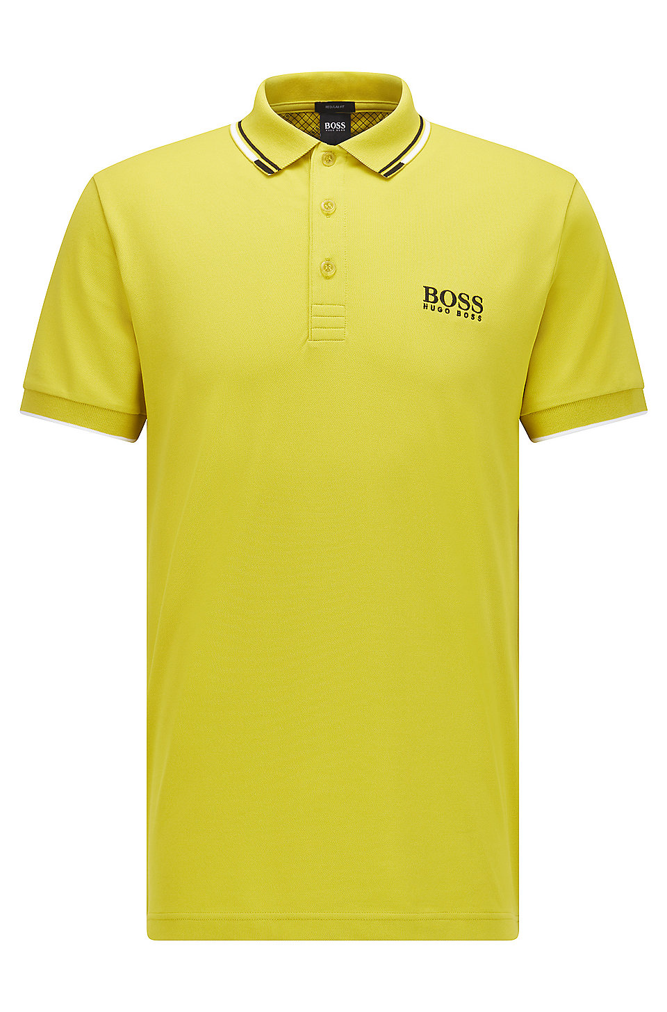 Hugo Boss - Active-stretch golf polo shirt with S.Café®