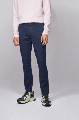 patterned chino pants