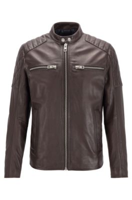 boss quilted jacket