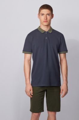 next slim fit polo