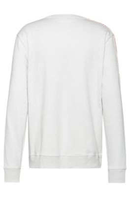 hugo boss reverse logo sweatshirt