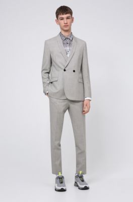 costume blanc hugo boss