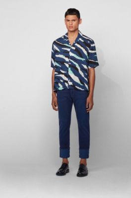 hugo boss ripped jeans