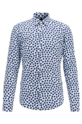 hugo boss stretch shirt