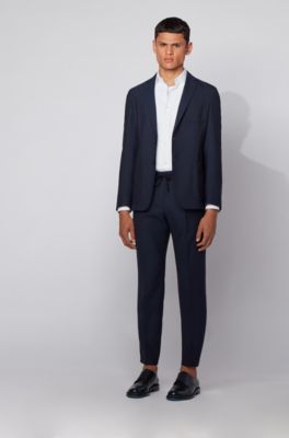 structure slim fit shirt