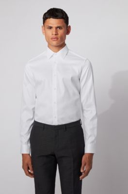 hugo boss non iron shirts