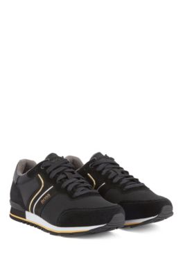 hugo boss suede trainers