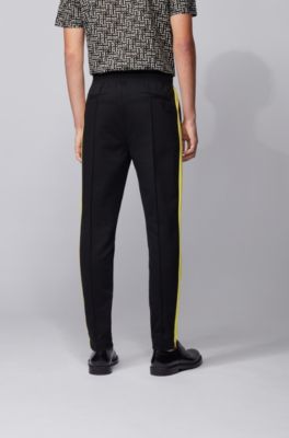 hugo boss joggers with zip pockets